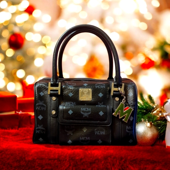Handbags - MCM Boston With Charm and COA